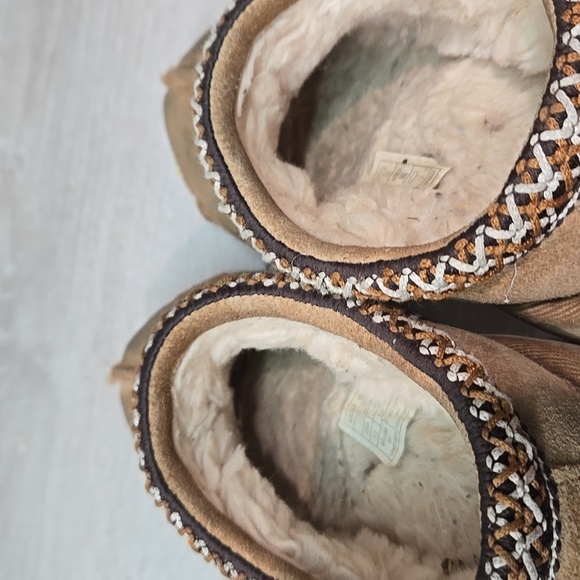 Ugg Australia Tasman II Kids Platform Sheepskin Boots shoes sz 11 Toddlers - Picture 8 of 12